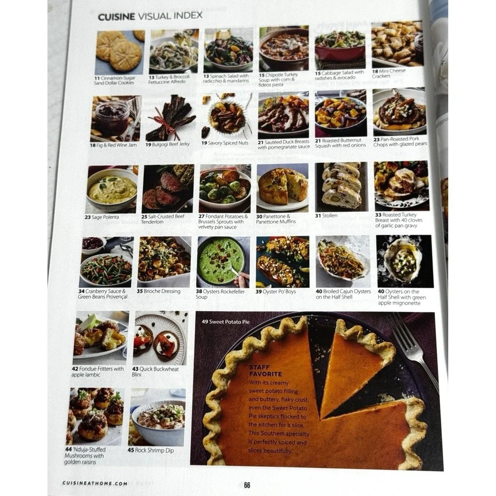 Cuisine at Home Food Magazine Lot of 8 Issues Weeknight Sunday Dinners Easy